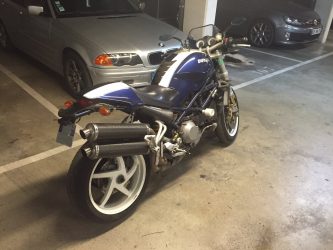DUCATI S4R bleu