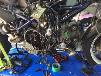 démontage ducati